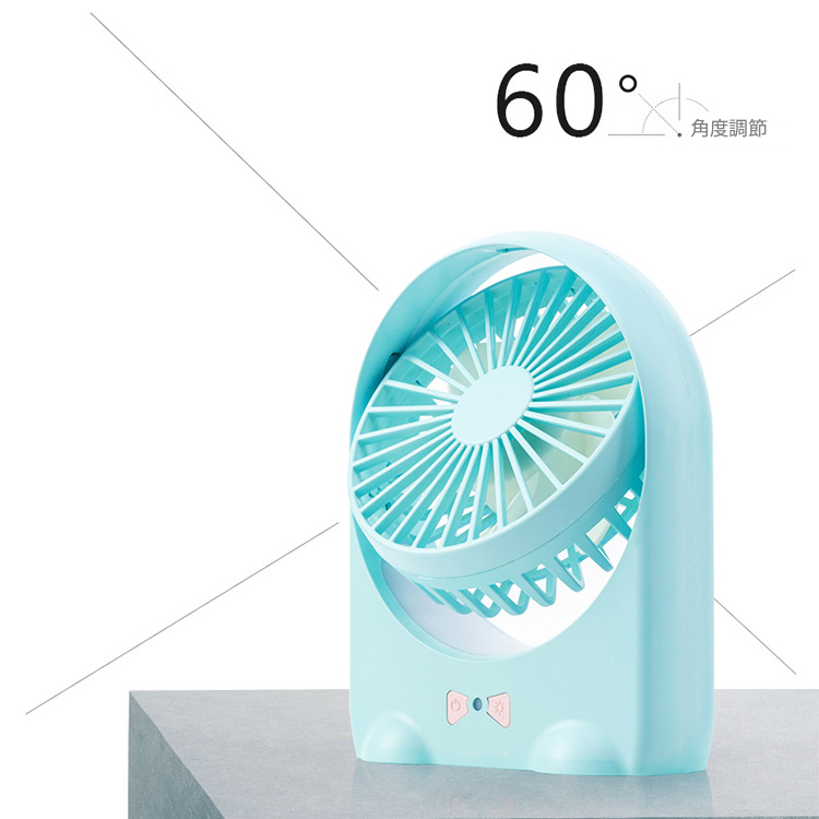 【映える扇風機】カラフルライト小型サーキュレーター【コンパクト/LEDライト/USB充電】