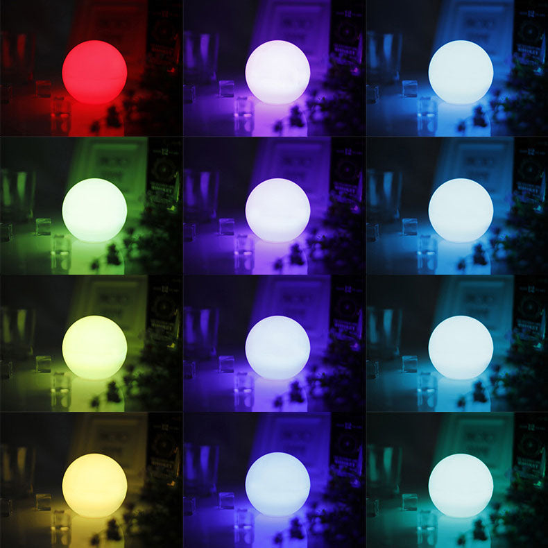 【16色4モード切り替え可能】マルチカラーLEDボールライト【プール/リモコン付き/イベント】