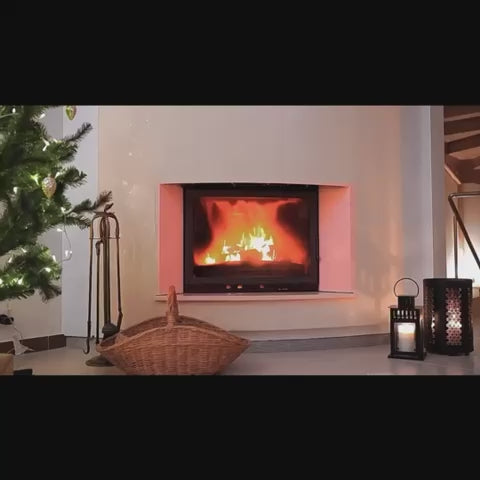 LED暖炉型加湿器動画