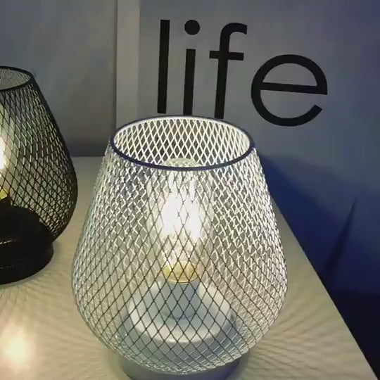 北欧風鉄製LEDランプ動画